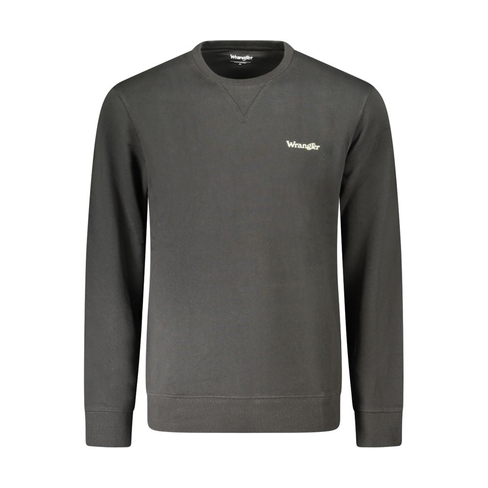 Sweat-shirt Wrangler en coton noir pour homme