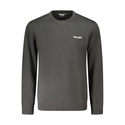 Sweat-shirt Wrangler en coton noir pour homme
