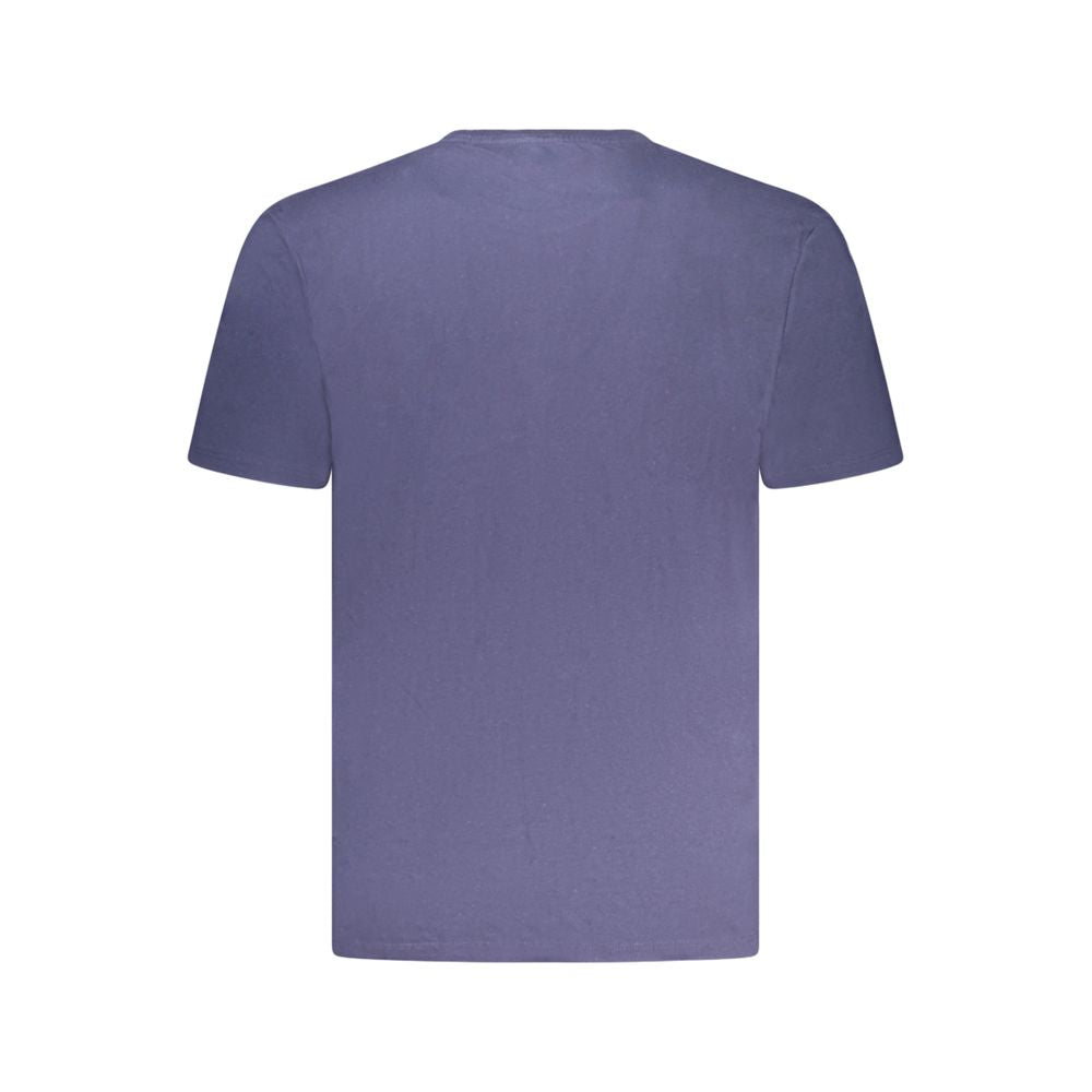 Chemise homme Wrangler en coton bleu