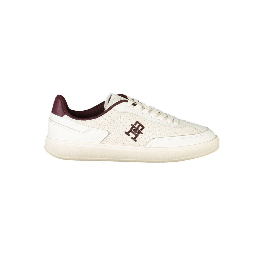 Baskets Tommy Hilfiger beiges en polyuréthane pour femme
