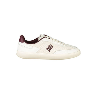 Sneaker da donna in poliuretano beige Tommy Hilfiger