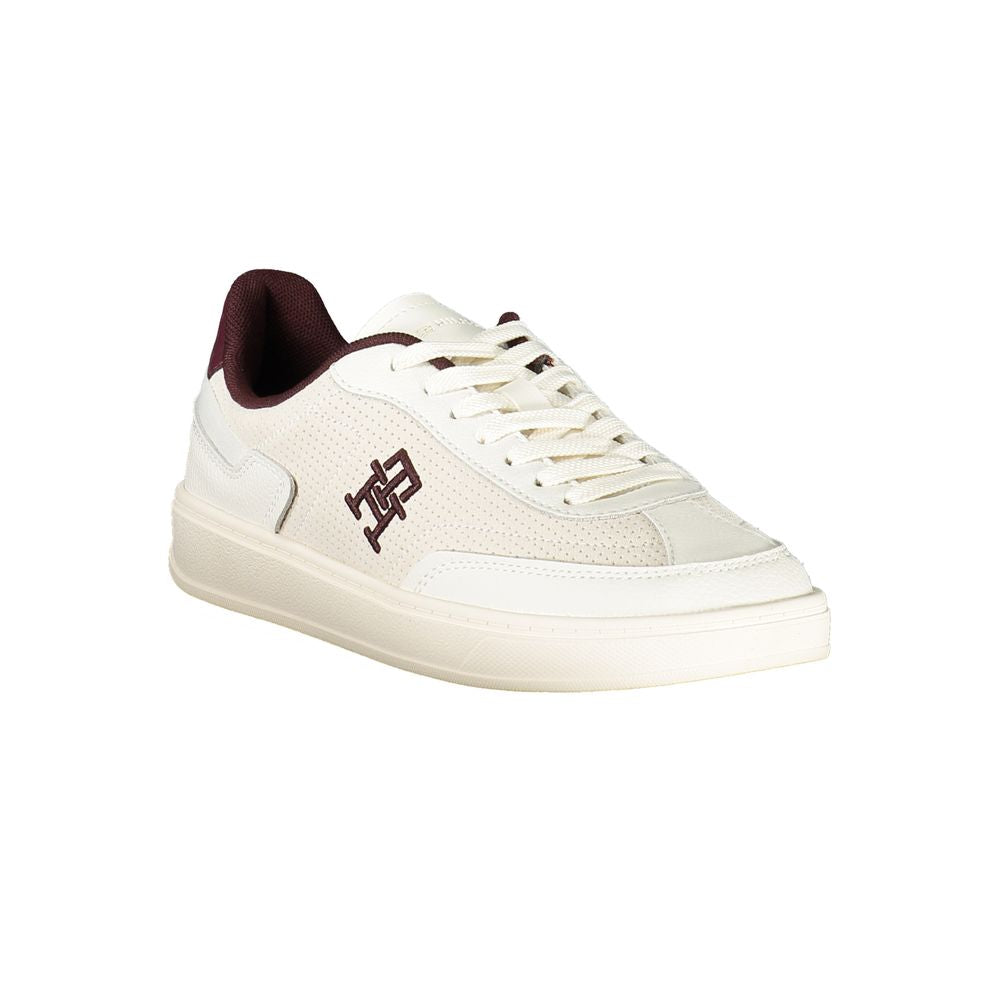 Baskets Tommy Hilfiger beiges en polyuréthane pour femme