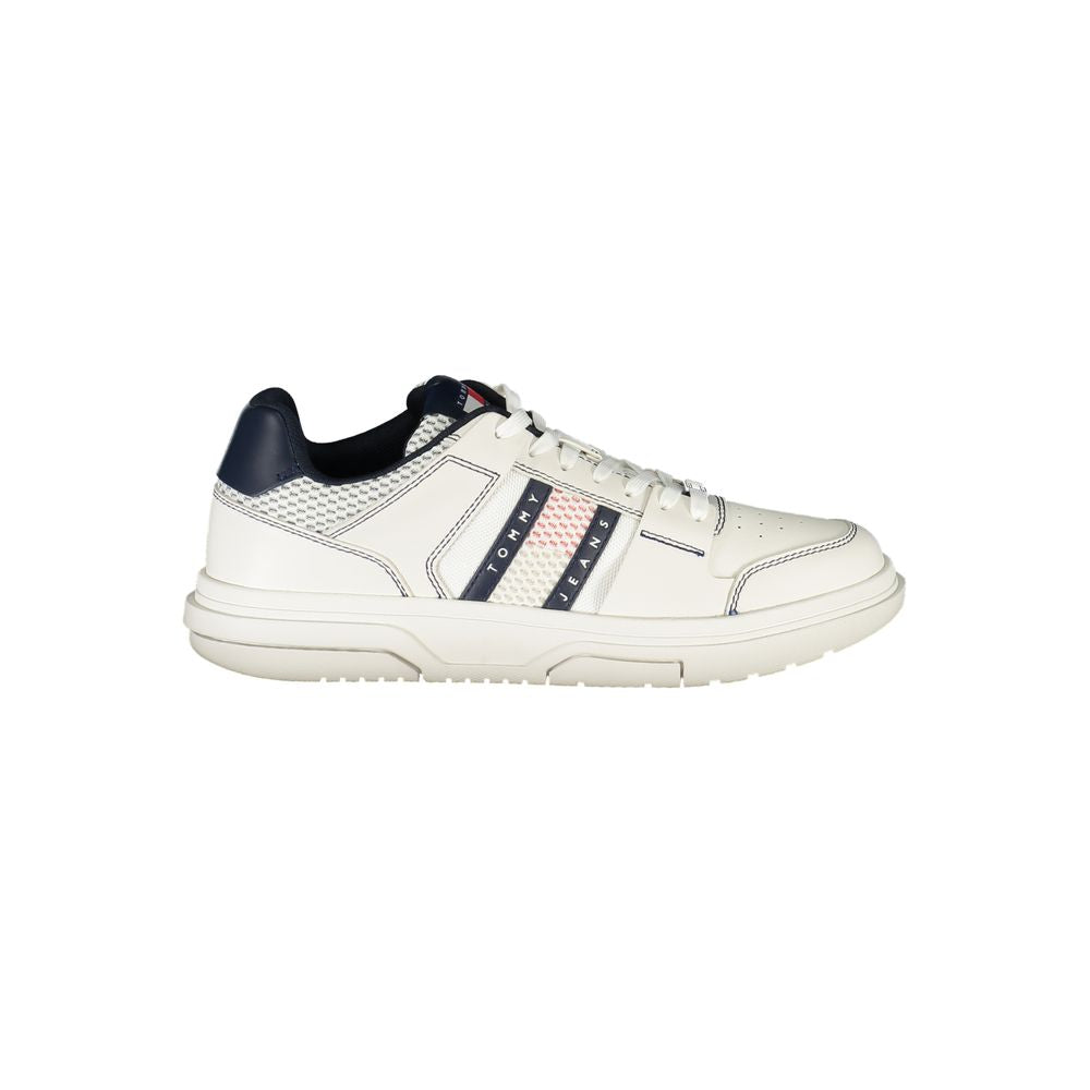 Baskets Tommy Hilfiger bleues en polyuréthane pour homme