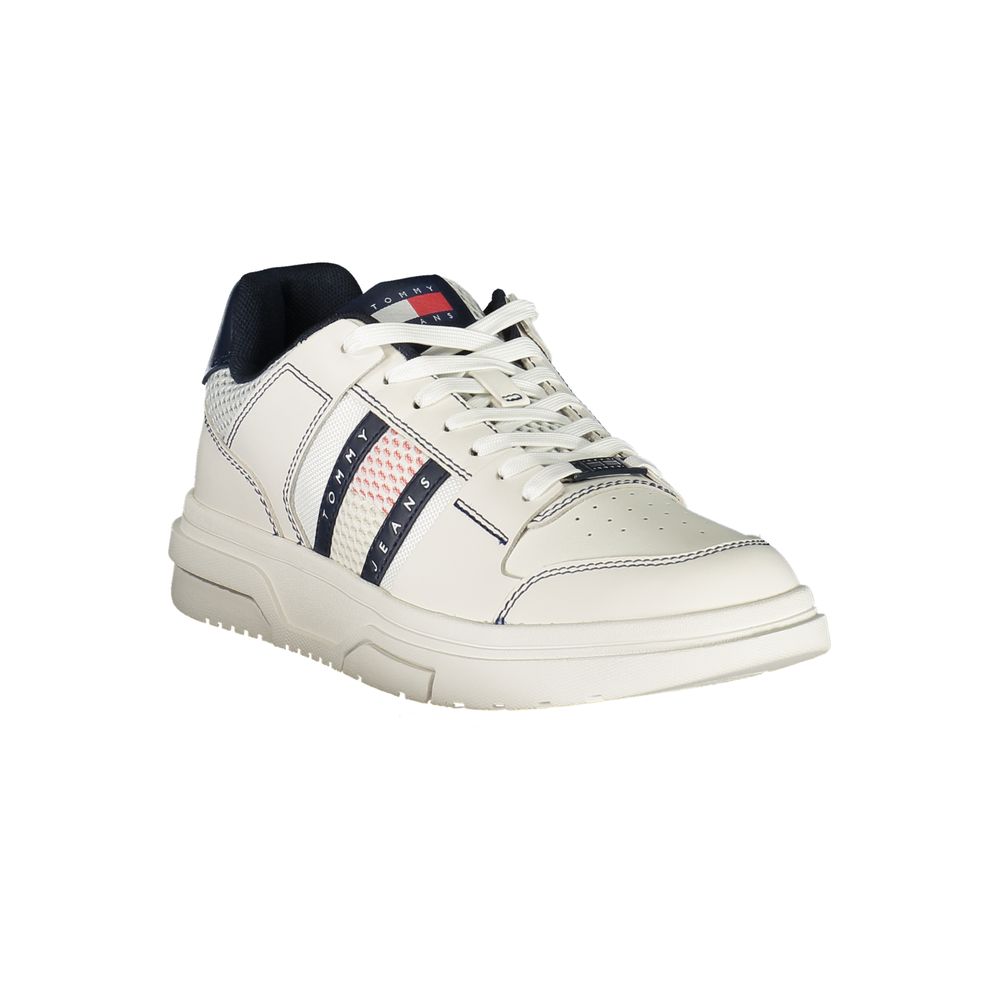 Baskets Tommy Hilfiger bleues en polyuréthane pour homme