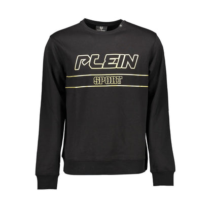 Felpa da uomo in cotone nero Plein Sport