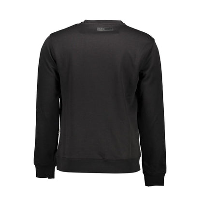 Felpa da uomo in cotone nero Plein Sport