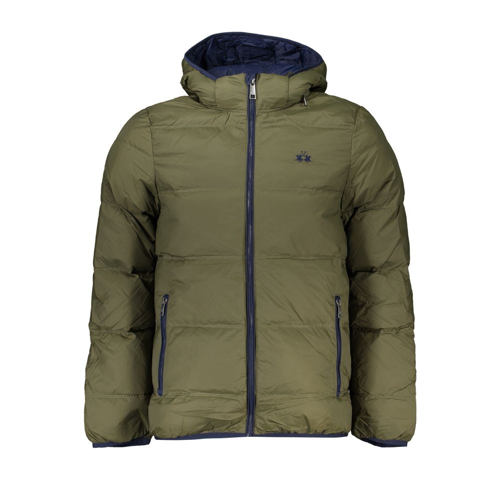 La Martina Verde Poliammide Veste Homme