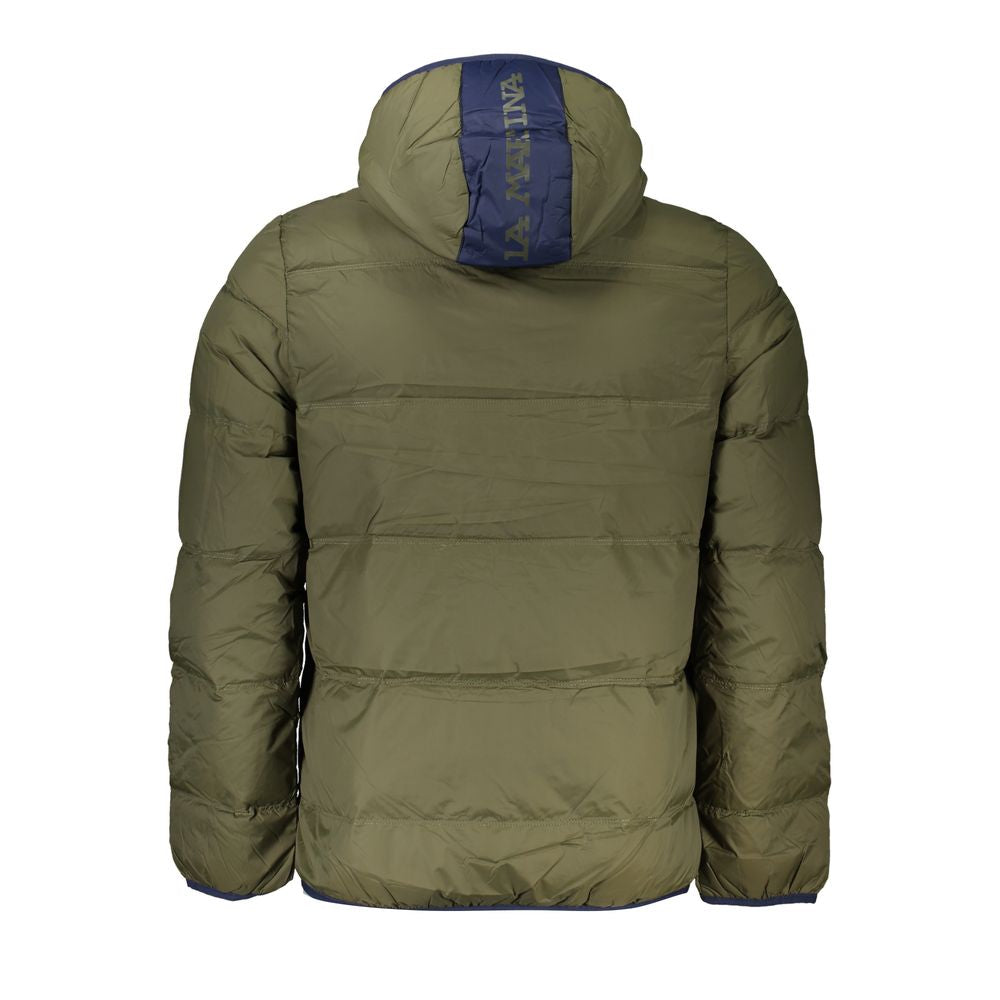 La Martina Verde Poliammide Veste Homme