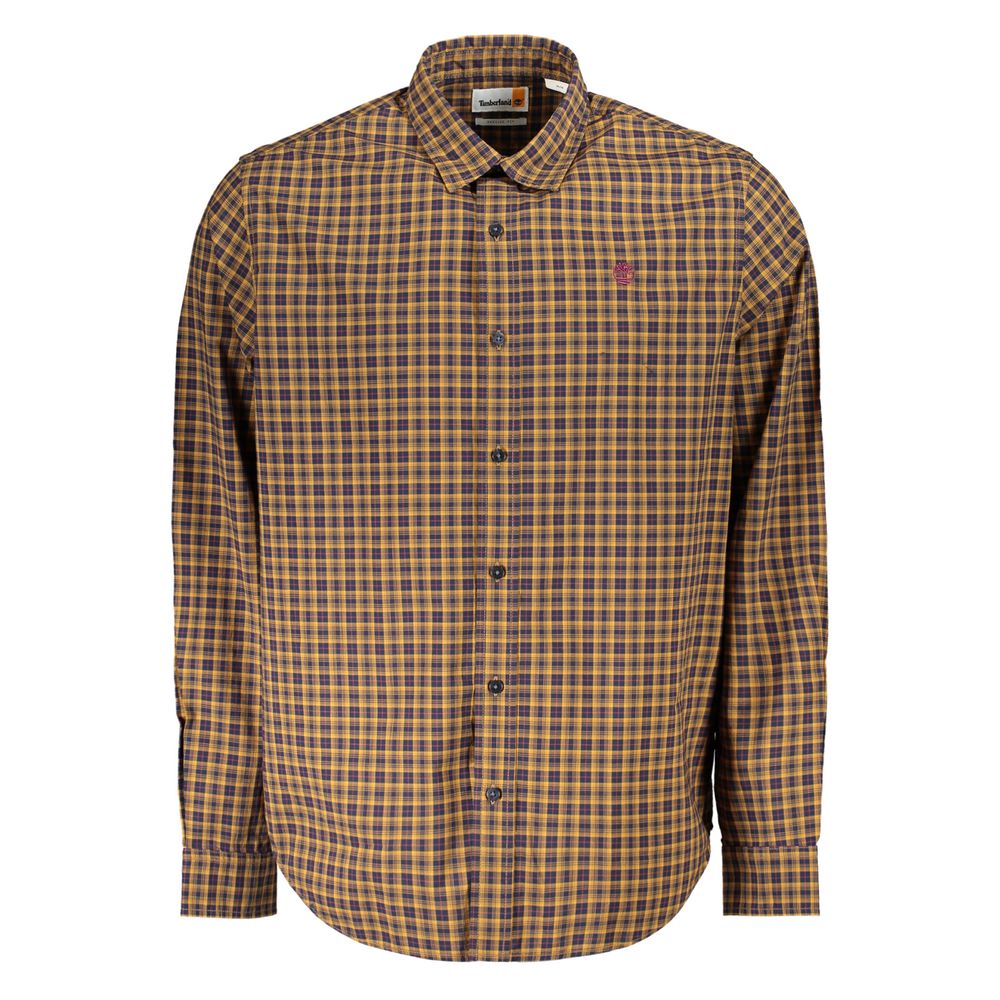 Chemise Timberland bleue en coton pour homme