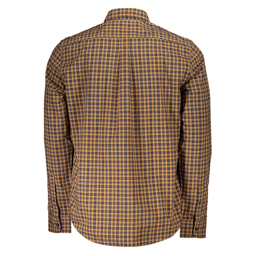 Chemise Timberland bleue en coton pour homme