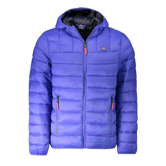 Giacca da uomo in poliammide blu Norvegia 1963