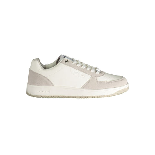 Sneaker da uomo in poliestere bianco Gas