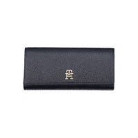 Portafoglio da donna Tommy Hilfiger in poliuretano blu