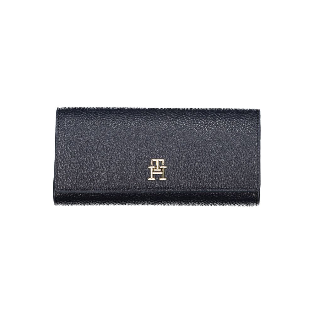 Portefeuille Tommy Hilfiger bleu en polyuréthane pour femme