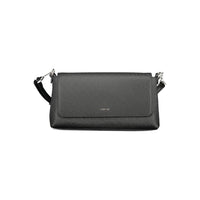 Borsa a tracolla da donna Calvin Klein in poliestere nero