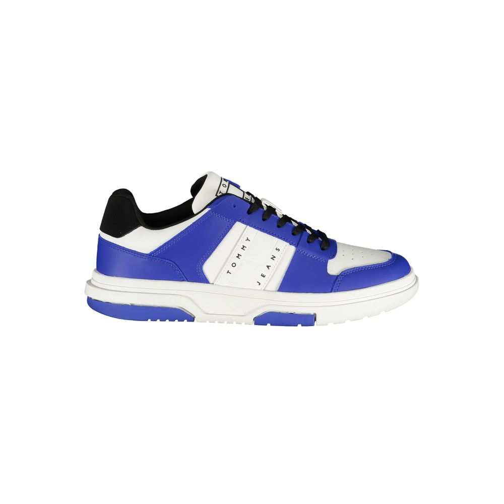 Baskets Tommy Hilfiger bleues en polyéthylène pour homme