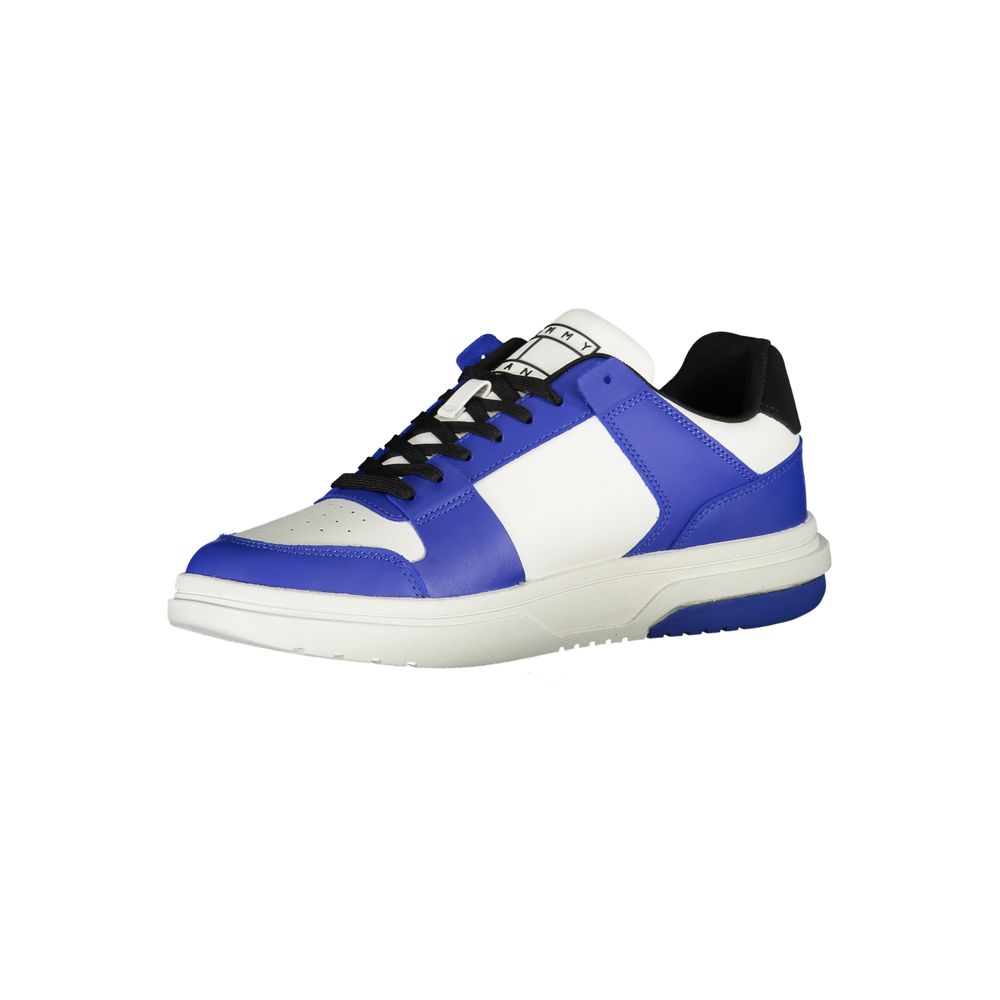 Baskets Tommy Hilfiger bleues en polyéthylène pour homme