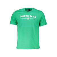 Maglietta da uomo in cotone verde North Sails