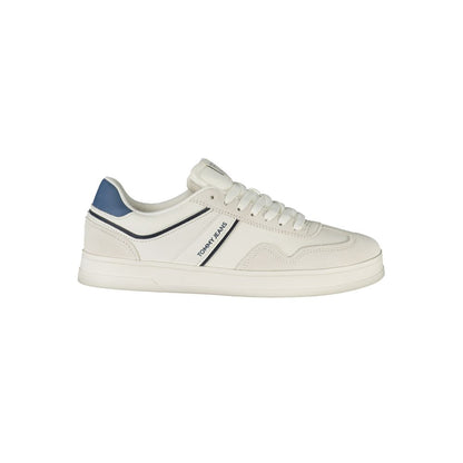 Sneaker da uomo Tommy Hilfiger in poliuretano bianco
