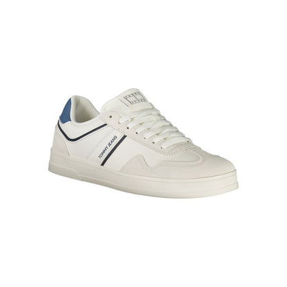 Sneaker da uomo Tommy Hilfiger in poliuretano bianco