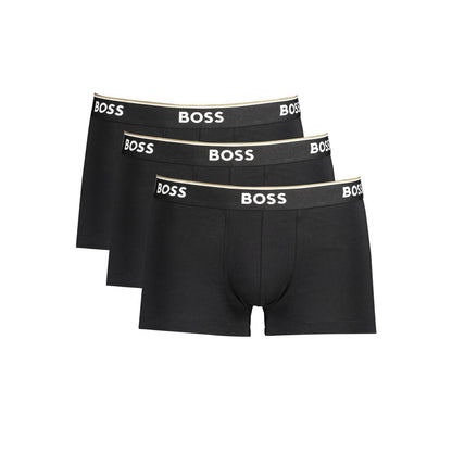 Boxers Hugo Boss en coton noir pour hommes