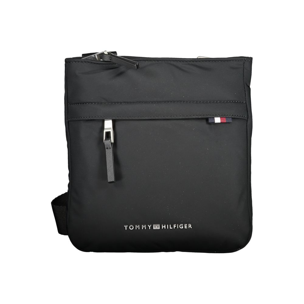Sac bandoulière Tommy Hilfiger noir en polyuréthane pour femme