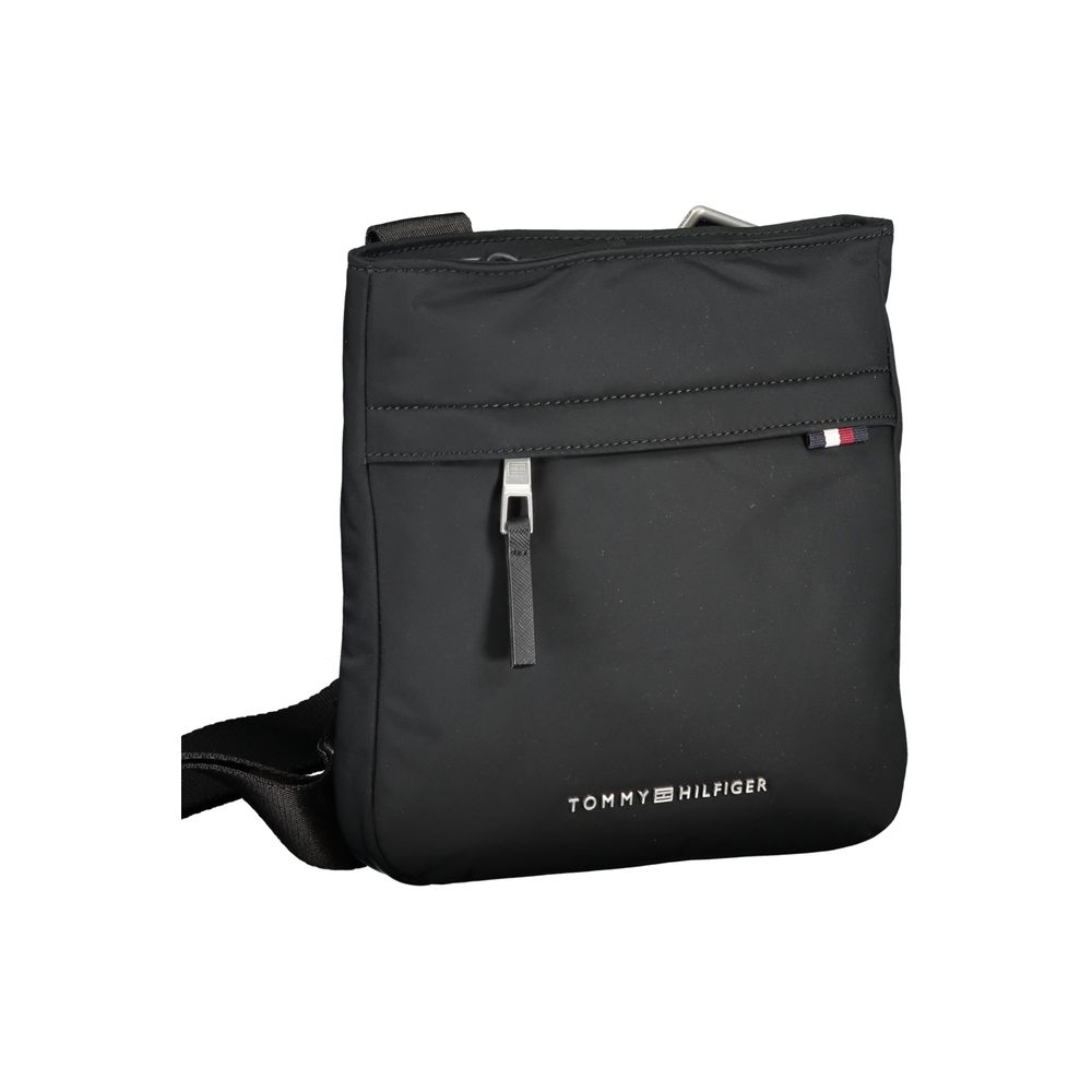 Sac bandoulière Tommy Hilfiger noir en polyuréthane pour femme