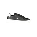 Sneaker da uomo in pelle nera Calvin Klein