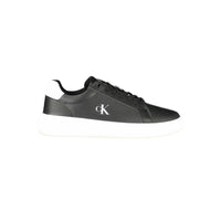 Sneaker da uomo in pelle nera Calvin Klein