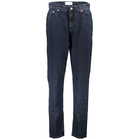 Jeans da donna Calvin Klein Blu Cotton