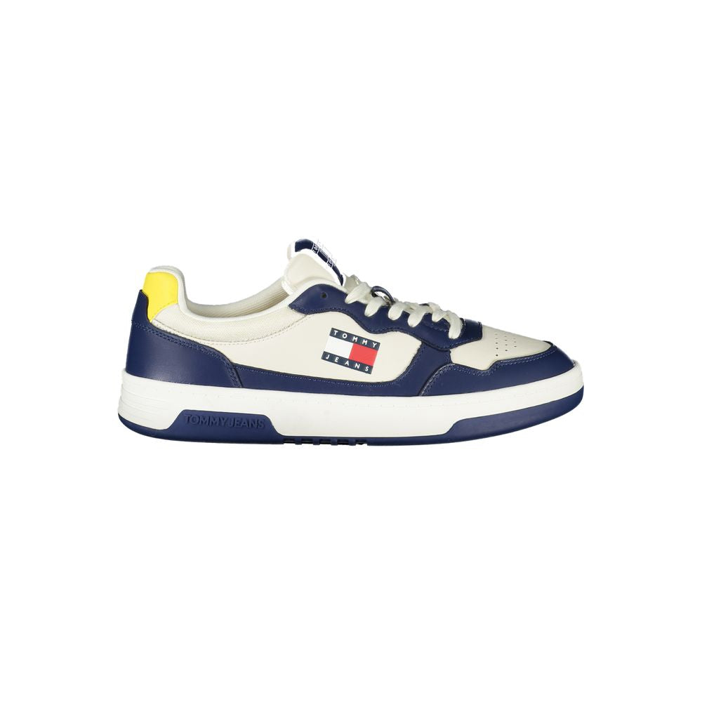 Baskets Tommy Hilfiger bleues en polyuréthane pour homme