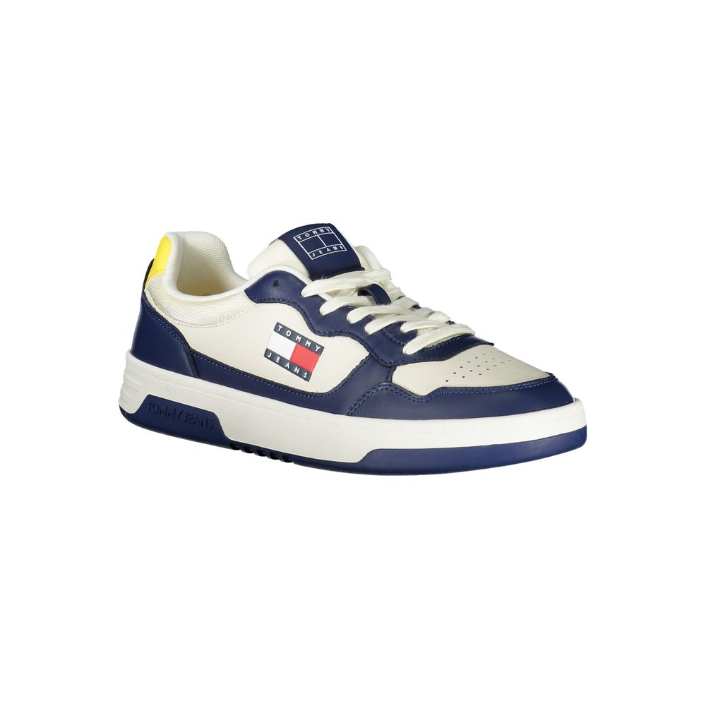 Baskets Tommy Hilfiger bleues en polyuréthane pour homme