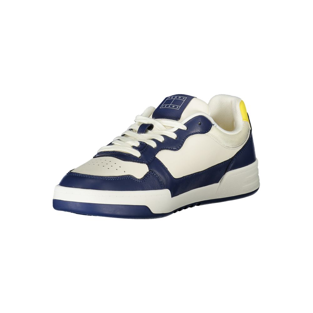 Baskets Tommy Hilfiger bleues en polyuréthane pour homme