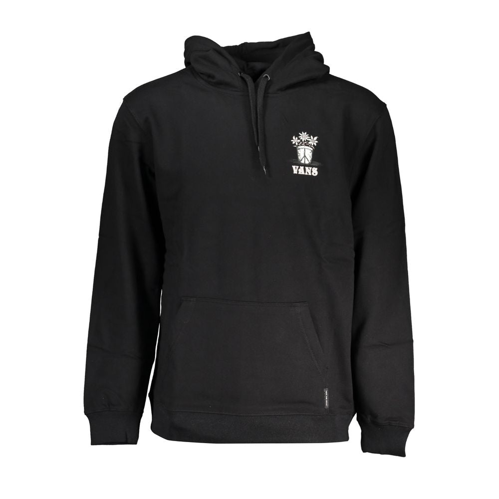 Sweat à capuche Vans en coton noir pour homme