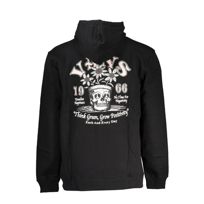 Sweat à capuche Vans en coton noir pour homme