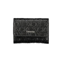 Portafoglio da donna Calvin Klein Nero in poliestere