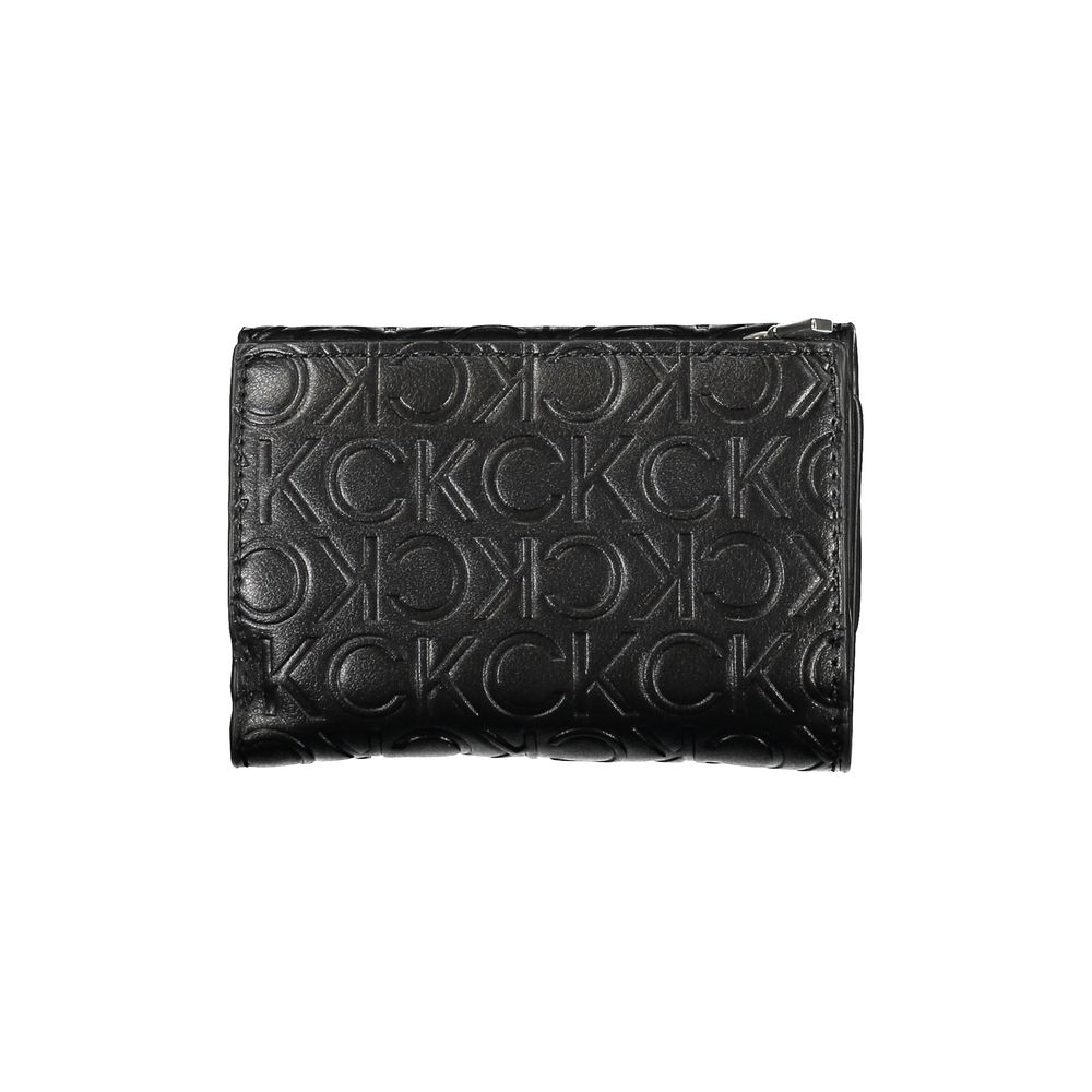Portafoglio da donna Calvin Klein Nero in poliestere