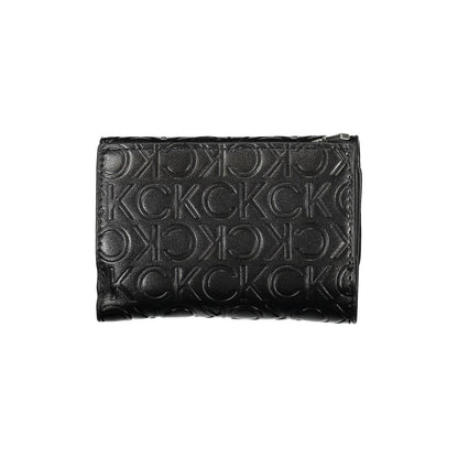 Portafoglio da donna Calvin Klein Nero in poliestere