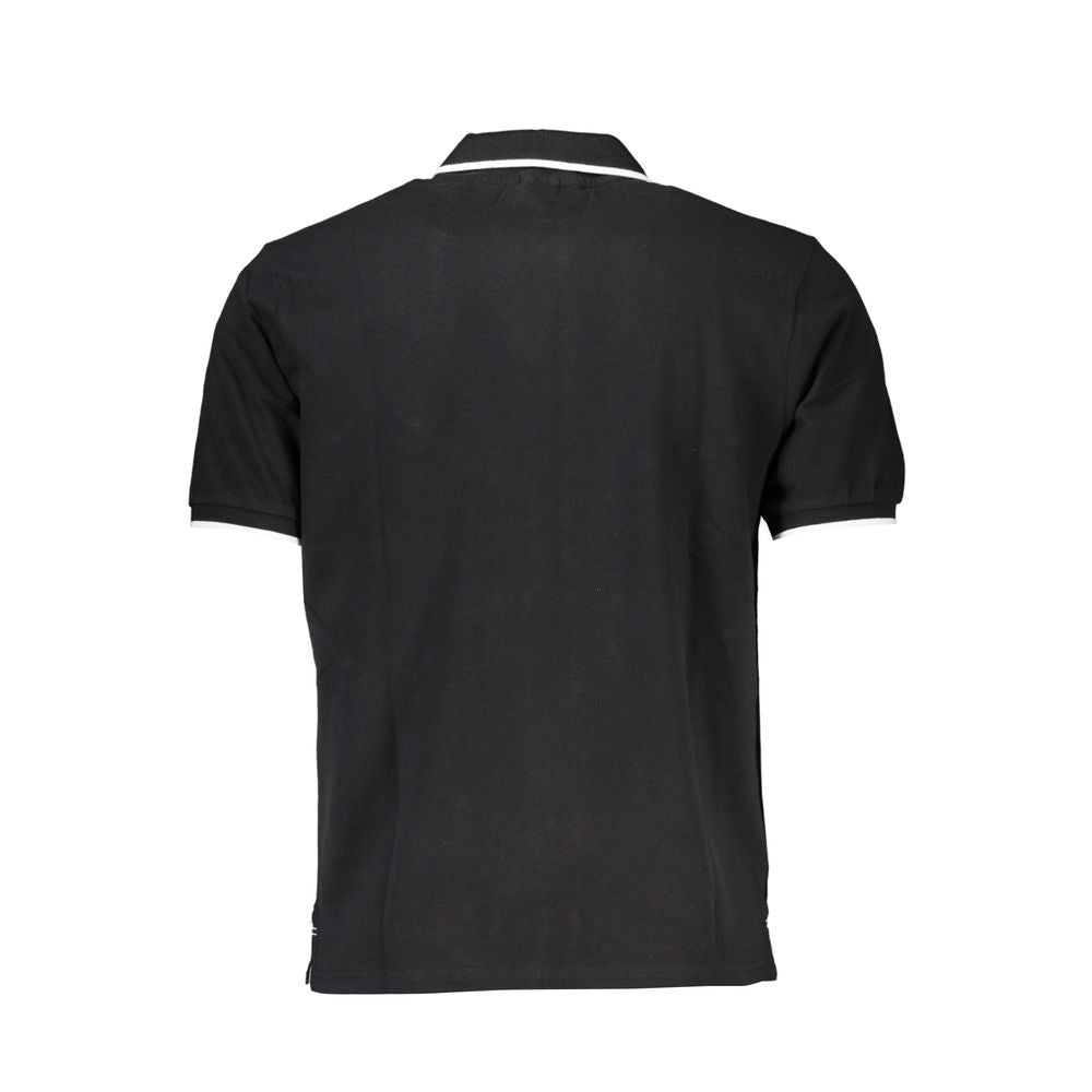 Polo homme North Sails en coton noir