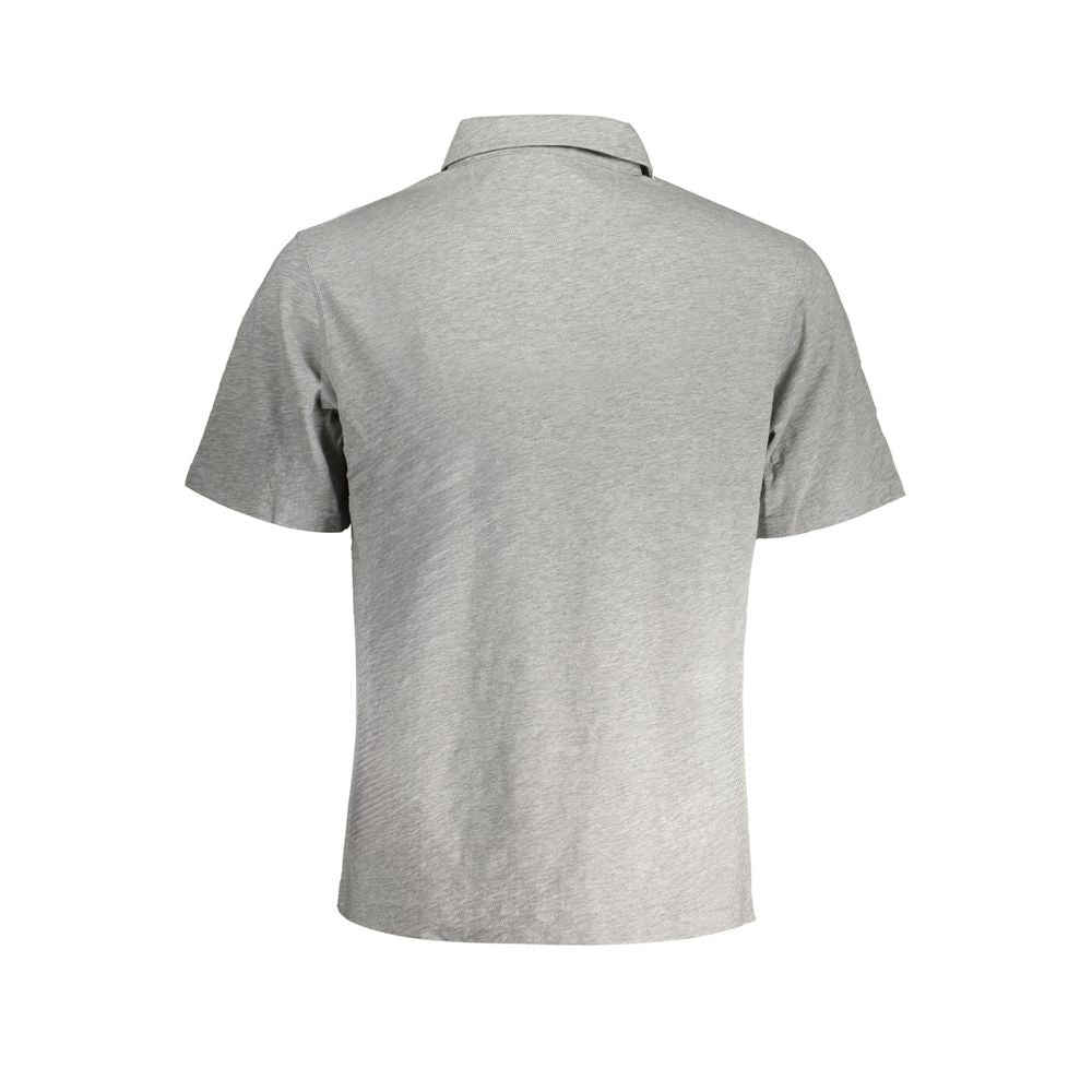 Polo da uomo in cotone La Martina Grigio