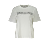T-shirt bianca in cotone da donna Patrizia Pepe