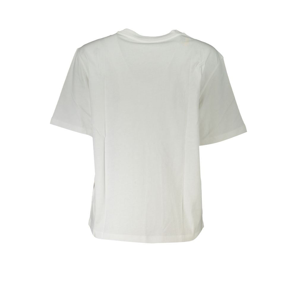 T-shirt bianca in cotone da donna Patrizia Pepe