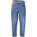 Jeans da donna in cotone blu Tommy Hilfiger
