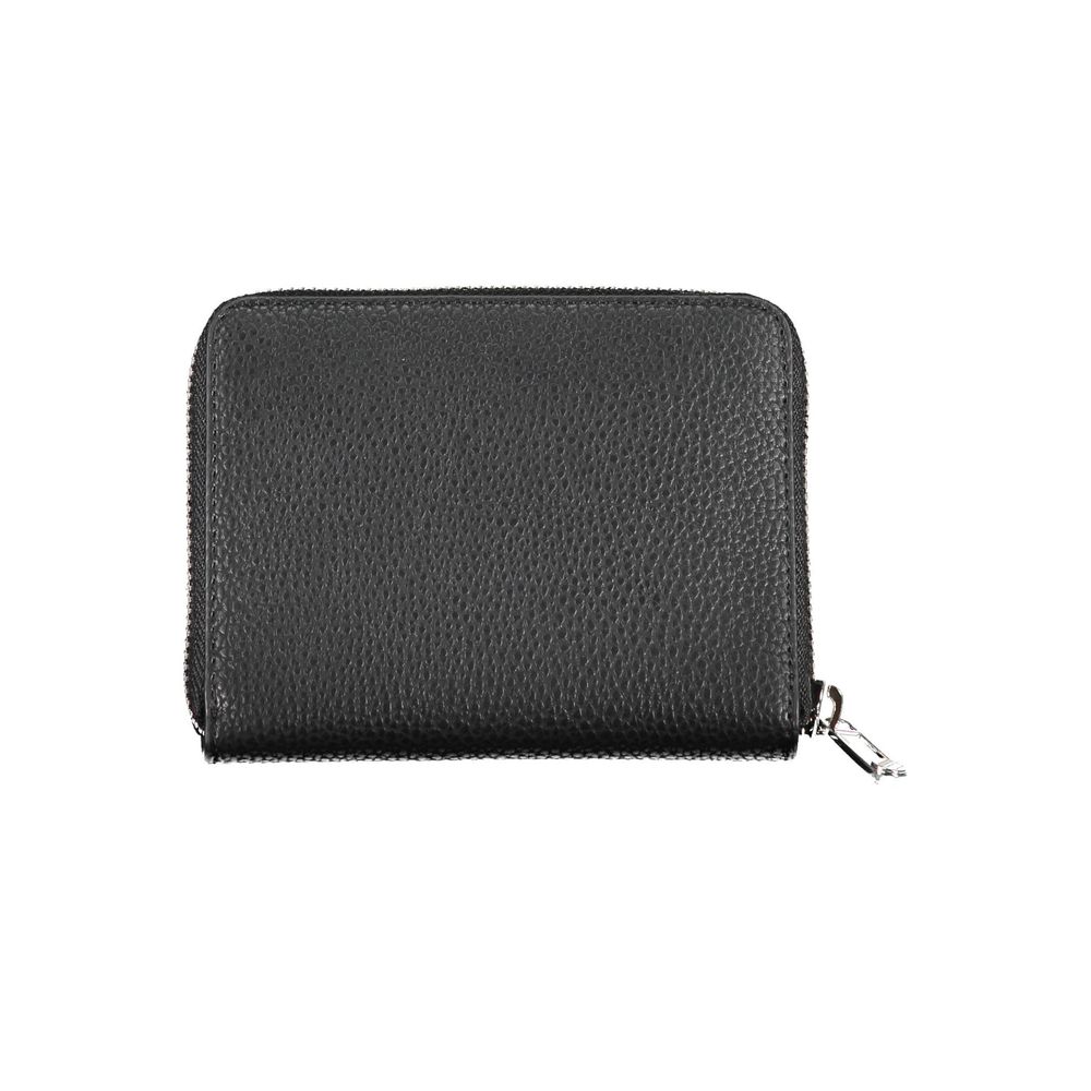 Portefeuille Tommy Hilfiger pour femme en polyuréthane noir