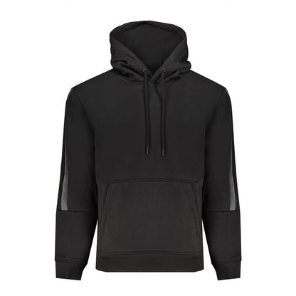 Felpa da uomo in cotone Calvin Klein Nero