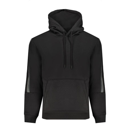 Felpa da uomo in cotone Calvin Klein Nero