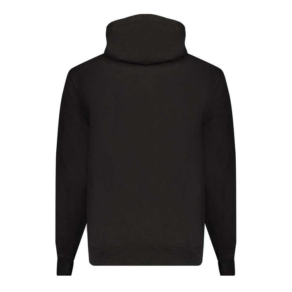 Felpa da uomo in cotone Calvin Klein Nero