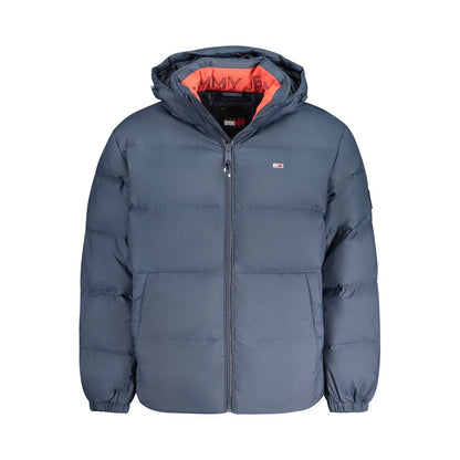 Giacca da uomo Tommy Hilfiger in poliestere blu