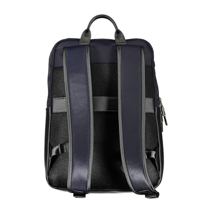 Zaino da uomo Tommy Hilfiger in poliuretano blu