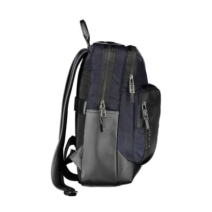 Zaino da uomo Tommy Hilfiger in poliuretano blu